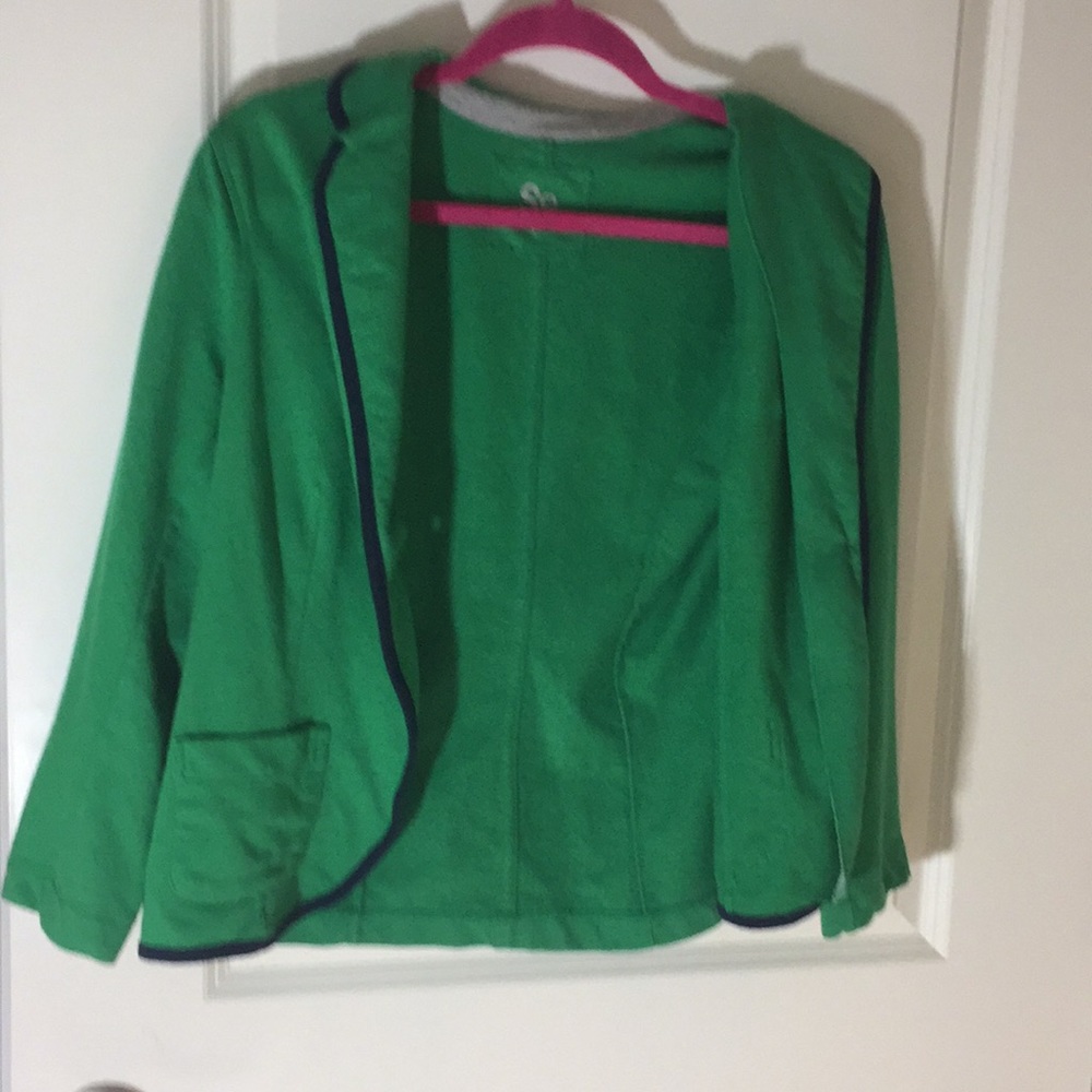 Girls green professional jacket